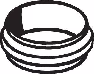 BOSAL Gasket, exhaust pipe (256-095)