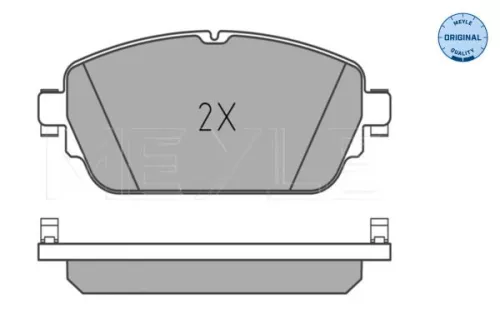 MEYLE Brake Pad Set, disc brake (0252203119)