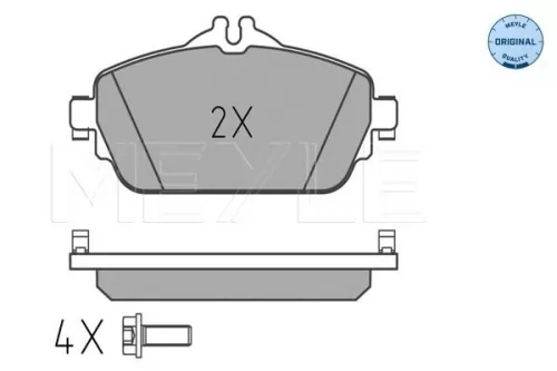 MEYLE Brake Pad Set, disc brake (0252203119)