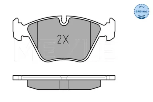 MEYLE Brake Pad Set, disc brake (0252096820)