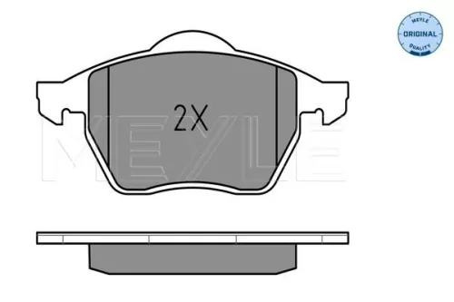 MEYLE Brake Pad Set, disc brake (0252301820/W)