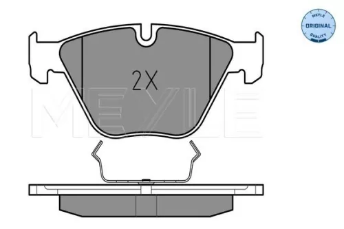 MEYLE Brake Pad Set, disc brake (0252334720)