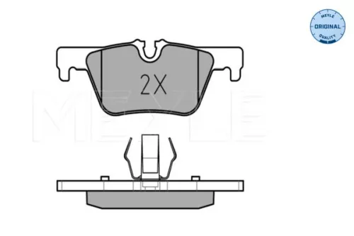 MEYLE Brake Pad Set, disc brake (0252530717)