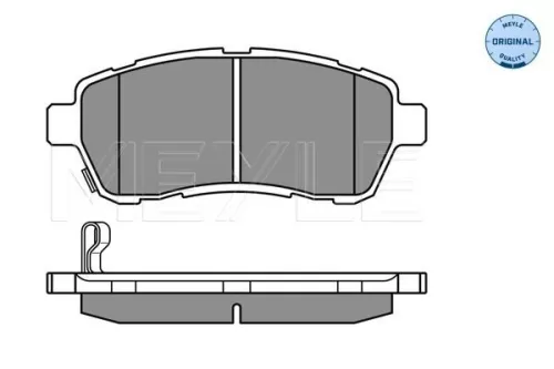 MEYLE Brake Pad Set, disc brake (0252428316/W)