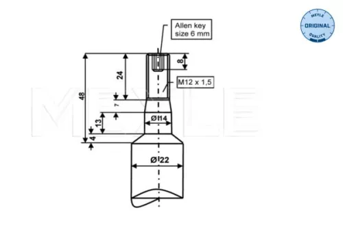MEYLE Shock Absorber (3266240008)
