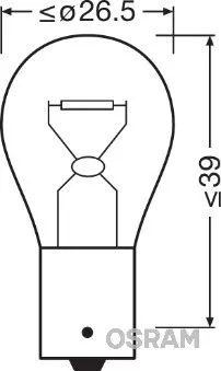 OSRAM Bulb, direction indicator (7529)