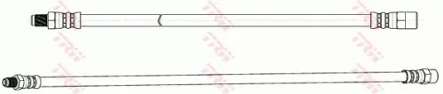 TRW Brake Hose (PHB445)