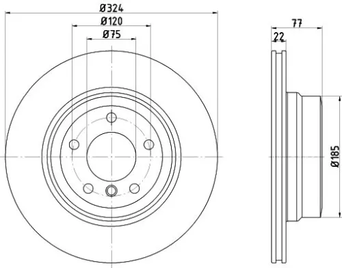TEXTAR Brake Disc (92201903)