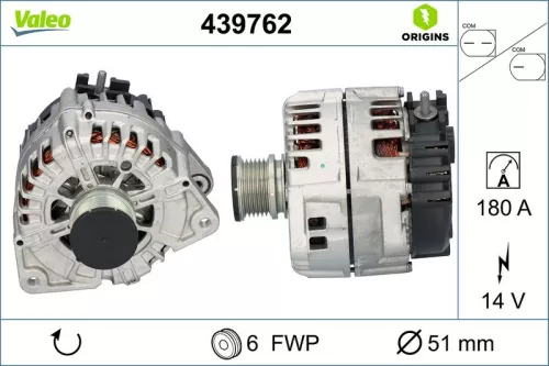 VALEO Alternator (439762)