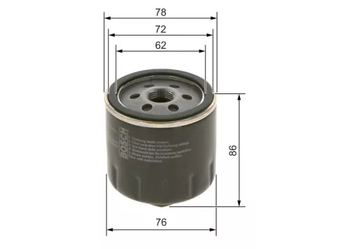 BOSCH Oil Filter (0451103318)