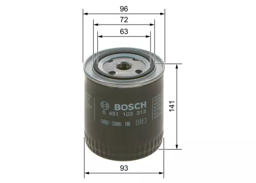 BOSCH Oil Filter (0451103313)