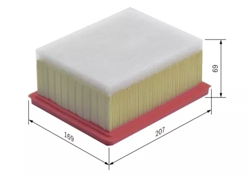 BOSCH Air Filter (1987429182)