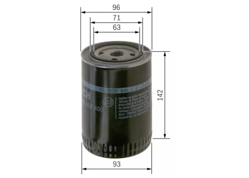 BOSCH Oil Filter (0986452400)