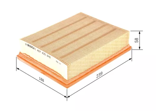 BOSCH Air Filter (1457433045)