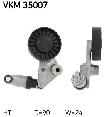 Belt Tensioner, V-ribbed belt
