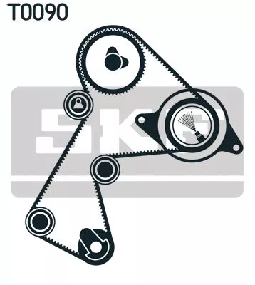 SKF Timing Belt Kit (VKMA06113)