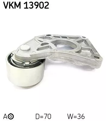 SKF Tensioner Pulley, timing belt (VKM13902)