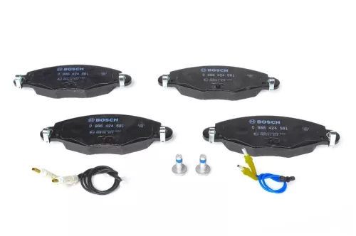 BOSCH Brake Pad Set, disc brake (0986424581)