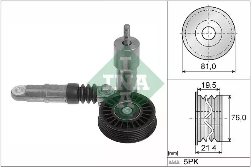 Belt Tensioner, V-ribbed belt