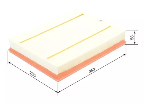BOSCH Air Filter (F026400055)