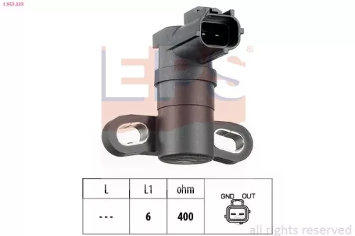 Sensor, crankshaft pulse