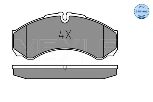 MEYLE Brake Pad Set, disc brake (0252912120)