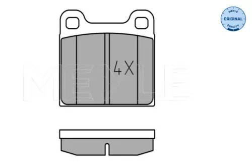 MEYLE Brake Pad Set, disc brake (0252103515)