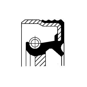 CORTECO Shaft Seal, camshaft (12016528)