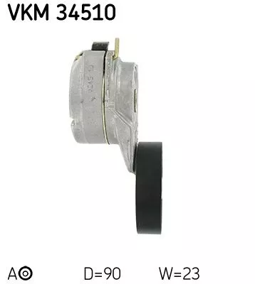 SKF Belt Tensioner, V-ribbed belt (VKM34510)
