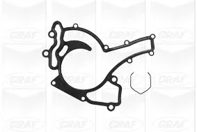 GRAF Water Pump, engine cooling (PA1027)