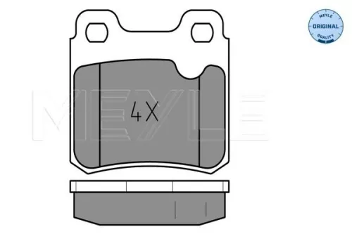 MEYLE Brake Pad Set, disc brake (0252114015)