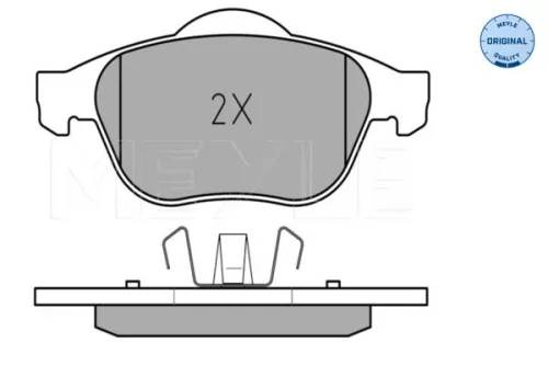 MEYLE Brake Pad Set, disc brake (0252324818)