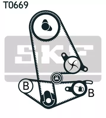 SKF Timing Belt Kit (VKMA93600)