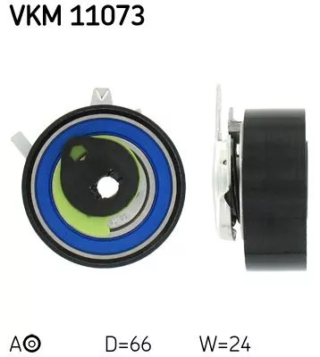 SKF Tensioner Pulley, timing belt (VKM11073)