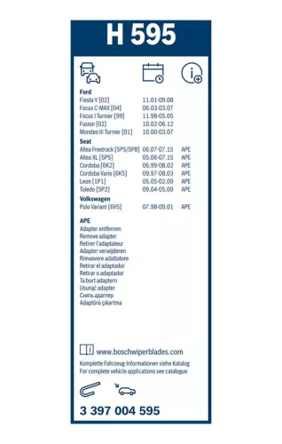 BOSCH Wiper Blade (3397004595)