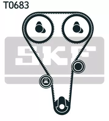 SKF Timing Belt Kit (VKMA94610)