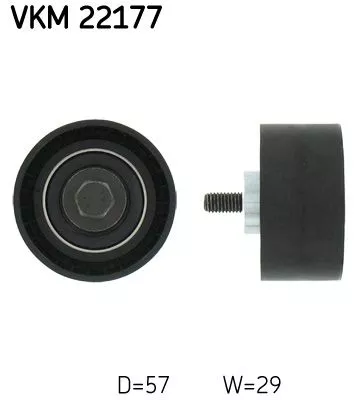 Deflection Pulley/Guide Pulley, timing belt