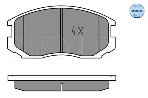 MEYLE Brake Pad Set, disc brake (0252165015)