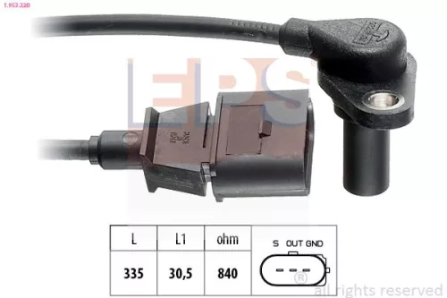 EPS RPM Sensor, automatic transmission (1-953-220)
