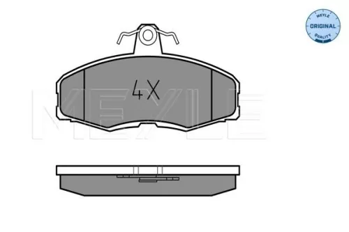 MEYLE Brake Pad Set, disc brake (0252086117)