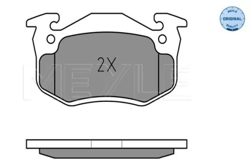 MEYLE Brake Pad Set, disc brake (0252097311)