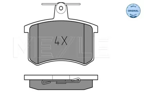 MEYLE Brake Pad Set, disc brake (0252114416)