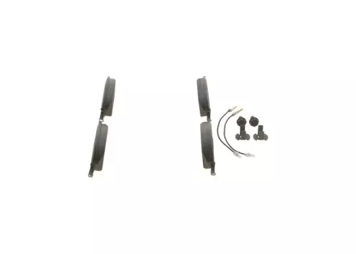 BOSCH Brake Pad Set, disc brake (0986424455)