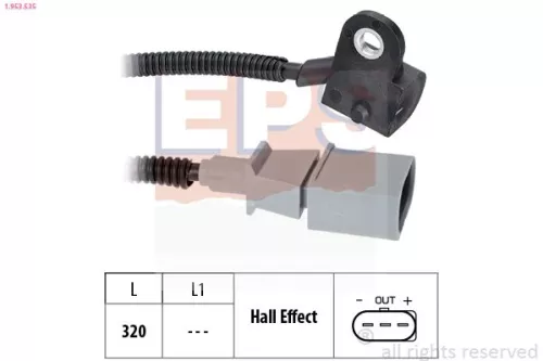 Sensor, camshaft position