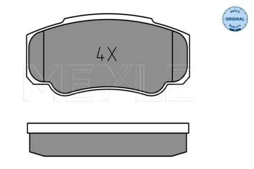 MEYLE Brake Pad Set, disc brake (0252392120)