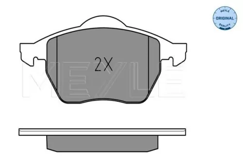 MEYLE Brake Pad Set, disc brake (0252184919/W)