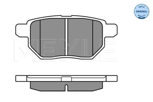 MEYLE Brake Pad Set, disc brake (0252461015/W)
