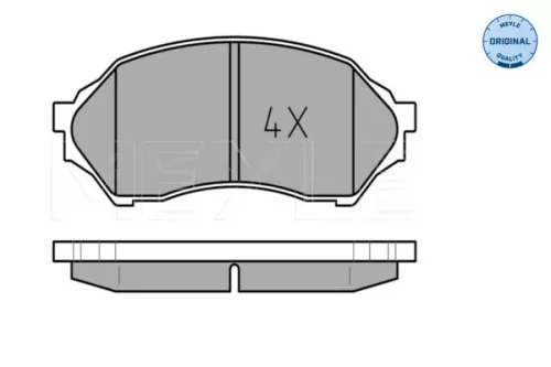 MEYLE Brake Pad Set, disc brake (0252349016)