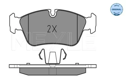 MEYLE Brake Pad Set, disc brake (0252393517)