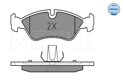MEYLE Brake Pad Set, disc brake (0252186217)